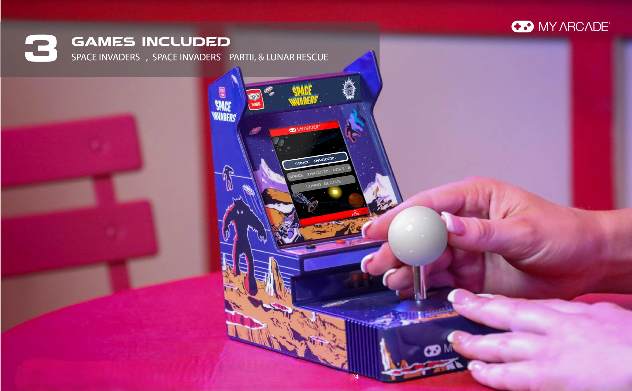 Space Invaders Joystick Player - 8 MB