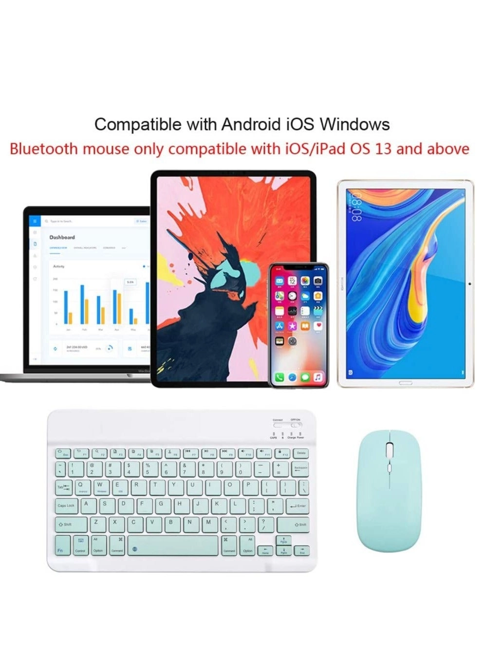 Keyboard and Mouse Combo - US Wireless