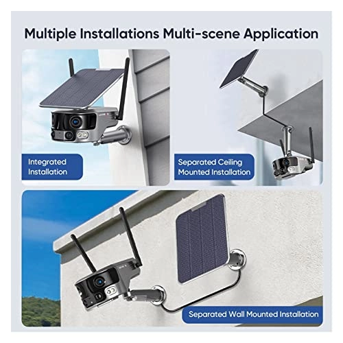 Outdoor Solar Security Camera 4K