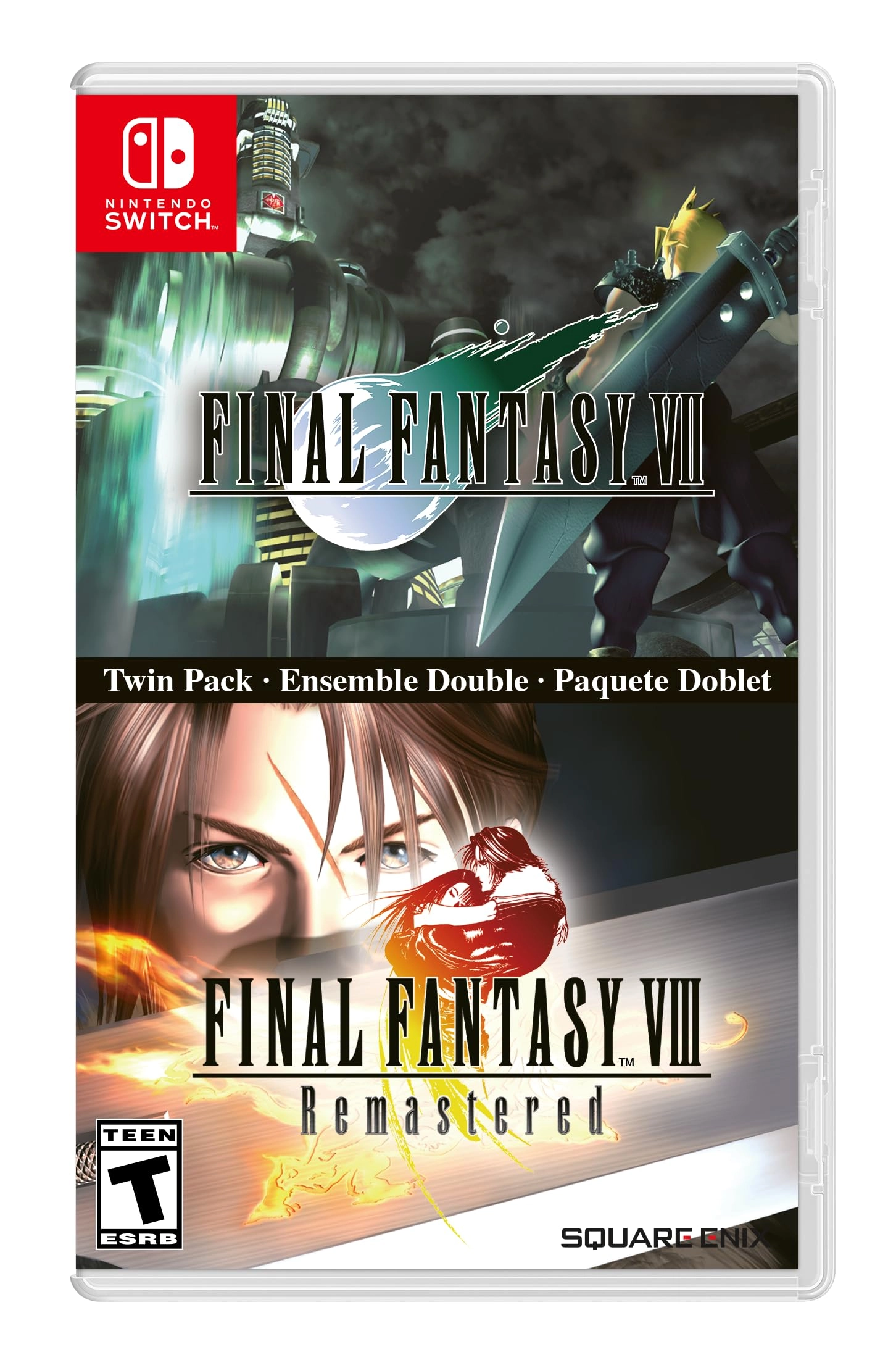 Final Fantasy VII & Final Fantasy VIII Remastered Twin Pack