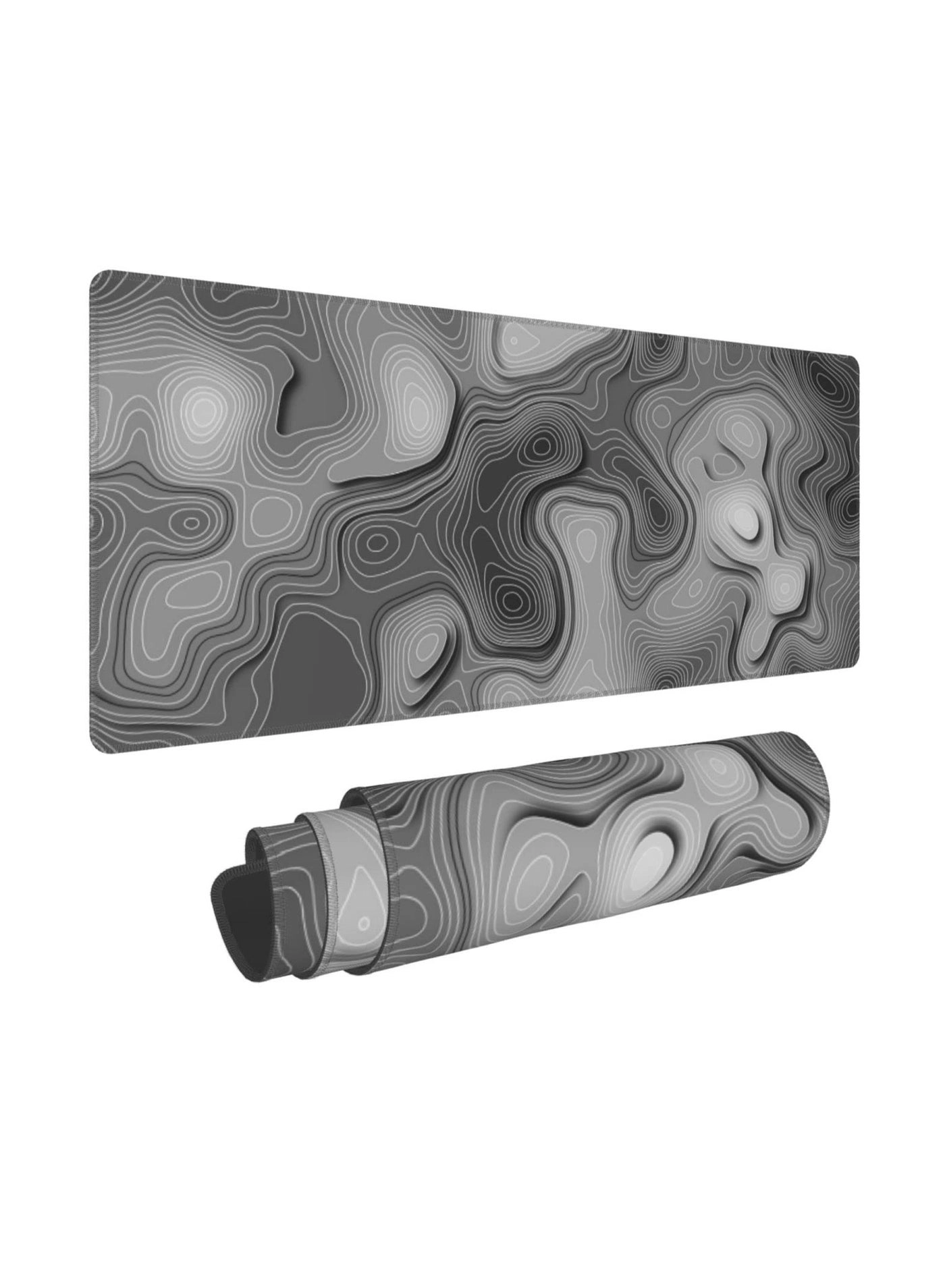 Chabeia 3D Topographic XL Rubber Gaming Mouse Pad - 80x30 cm
