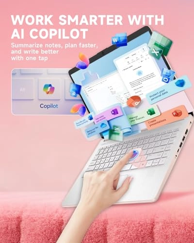 14 Laptop Computer Laptop 14-dq6011dx - 14'' N150 16GB DDR4 128GB UFS + 256GB MSD Card