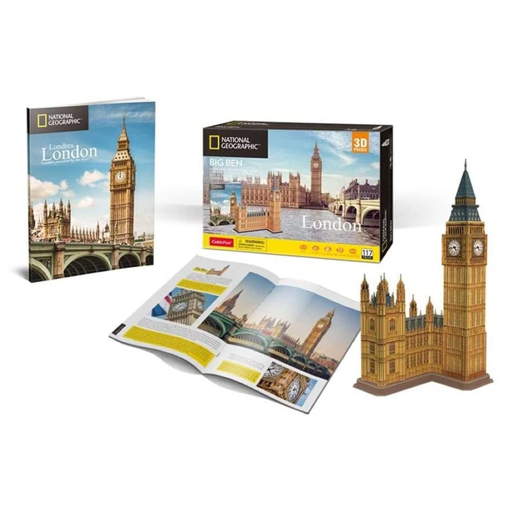 Big Ben 3D Puzzle (AL-DS0992H) - 94 pcs