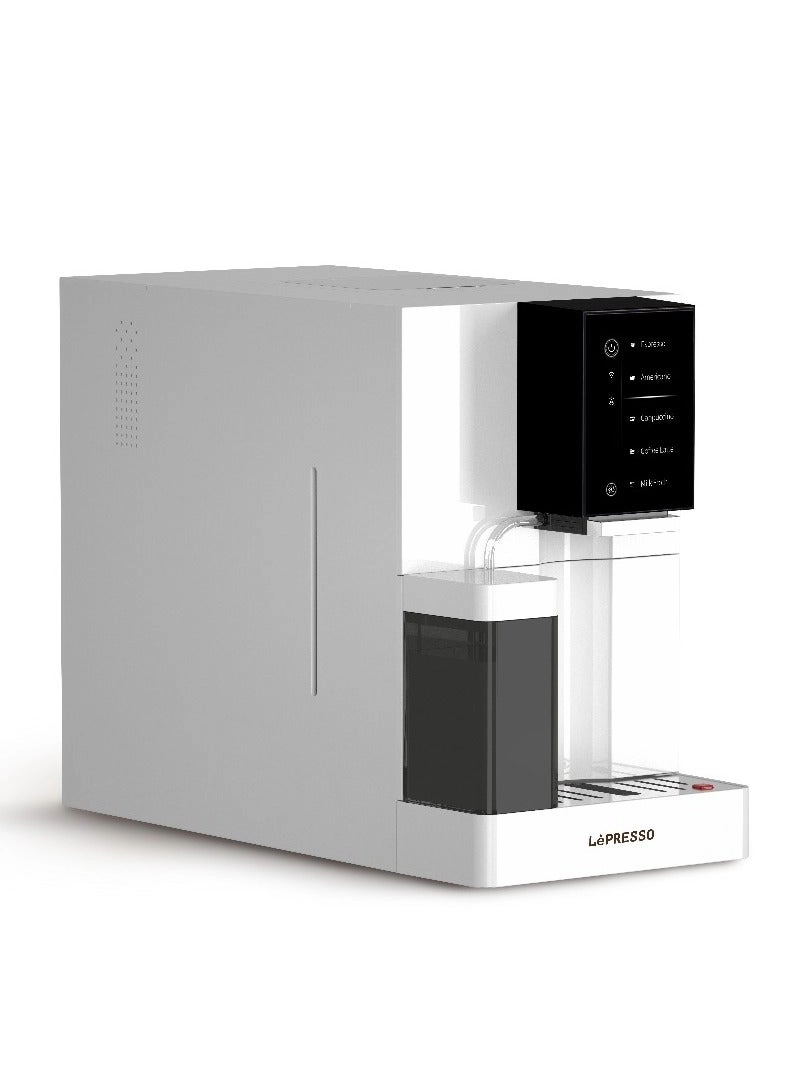 LePresso Brevissimo LPCFFBAC0046WH - Mobile App Adjustable Grinder Digital Display