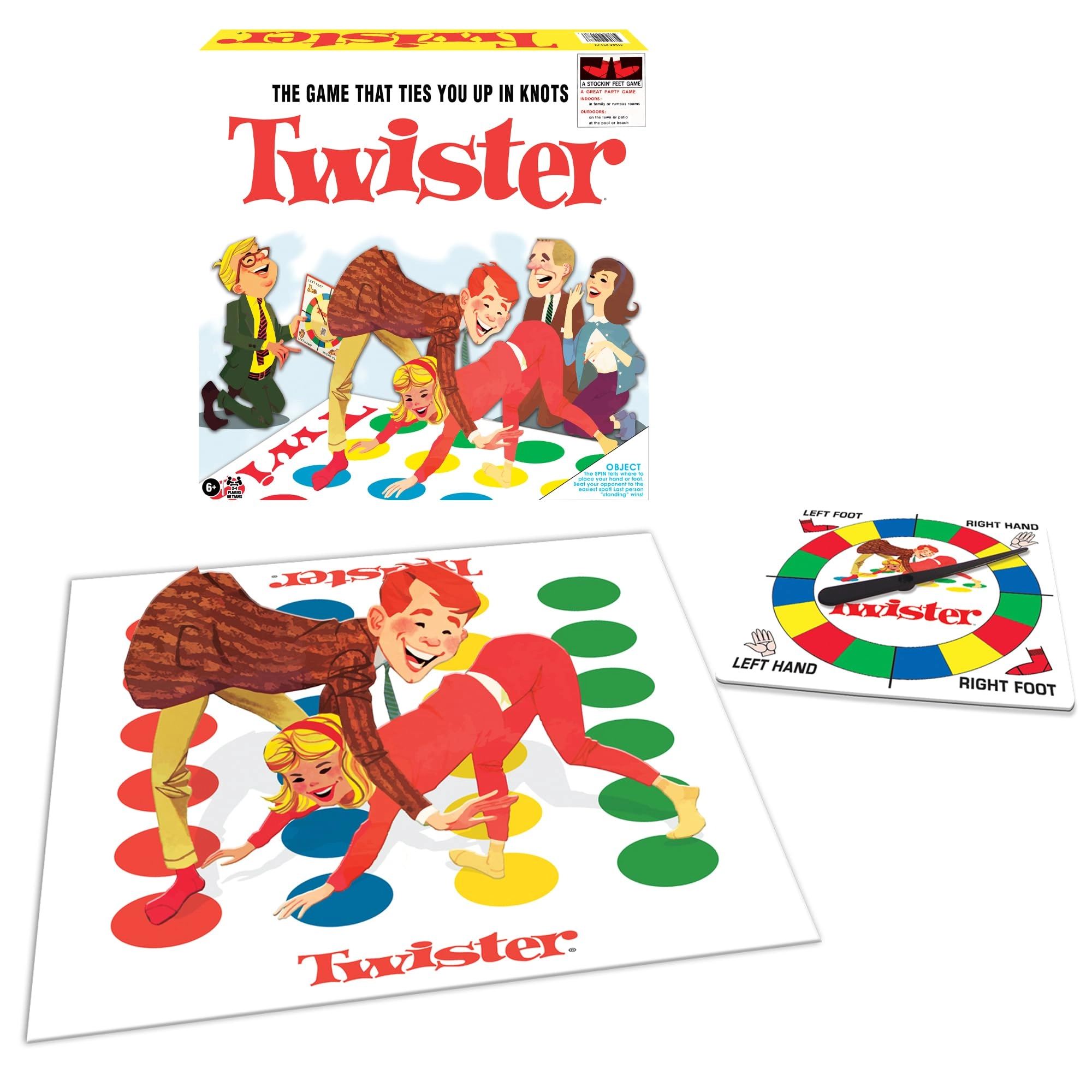 Winning Moves Classic Twister - Ages 6+