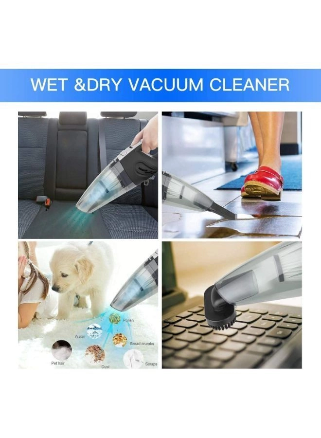 Vacuum Cleaner - 120W Black And Grey