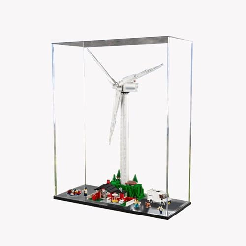 Acrylic display box - 80x35x105cm Black
