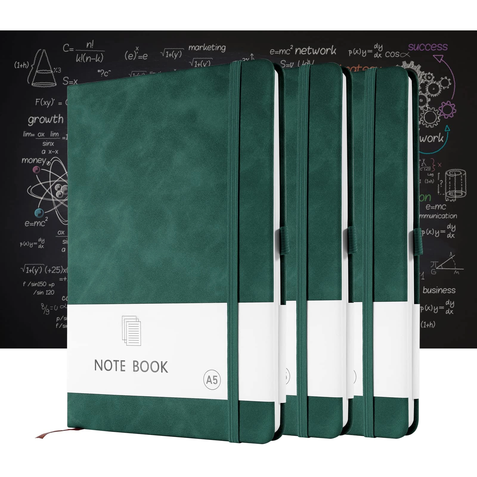 A5 Notebook A5 Hardcover - Lined 100 Sheets