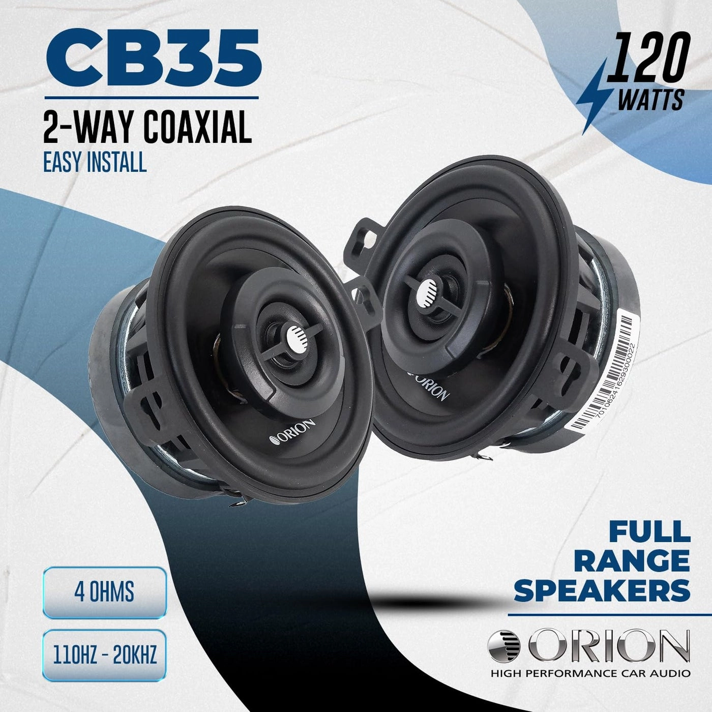 CB35 - 3.5” 2-Way Coaxial