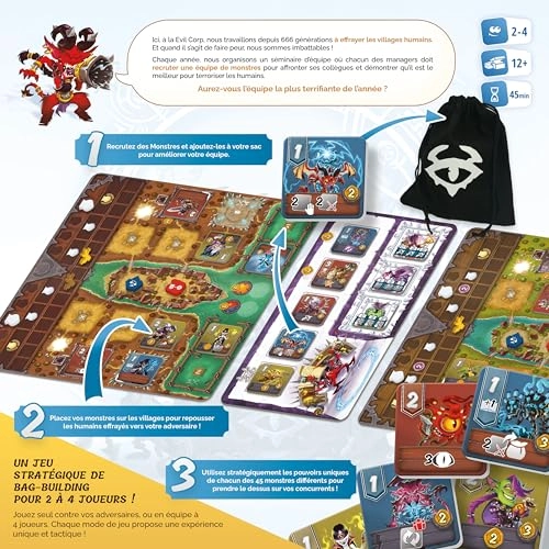 Evil Corp - The Box of Game - Bag Building Strategy (French)