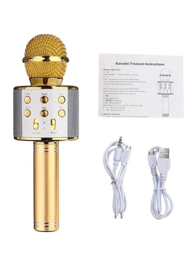 MI-10-G - Handheld Wireless Gold/White