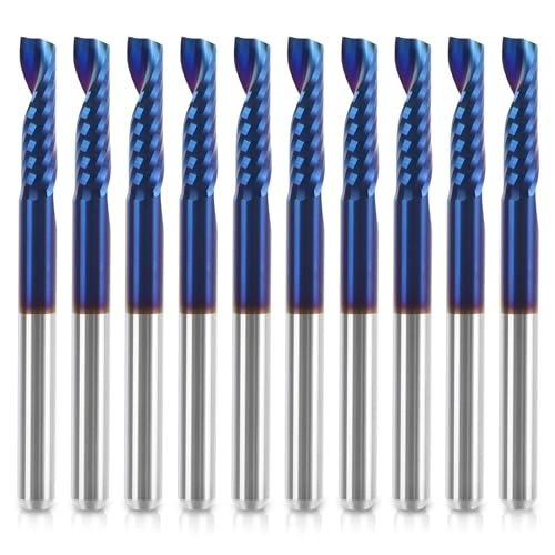 CNC Router Bits - 1/8"" (3.175mm) 10pcs
