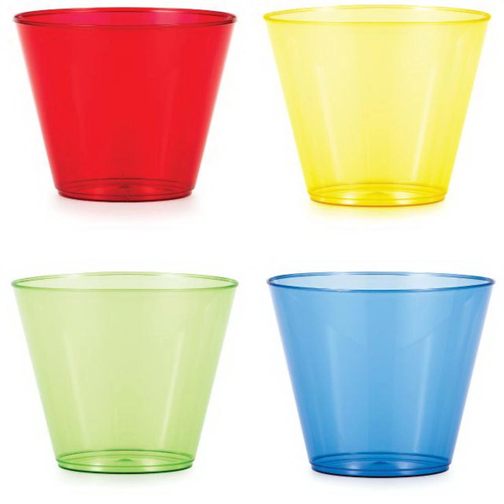 Party Zone Sensation Plastic Tumbler - 12 pcs Assorted Colours