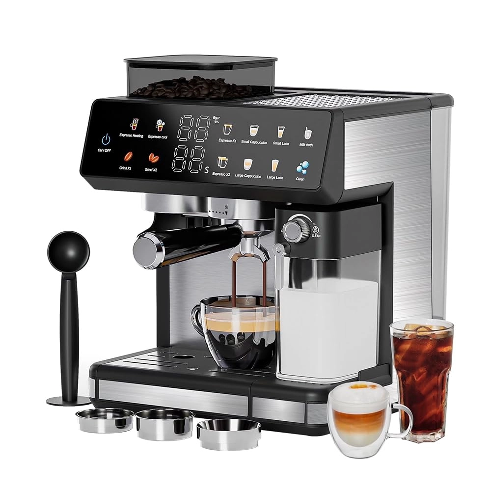 Joshberg UAE179 - 4-in-1 20-Bar Automatic Milk Frother