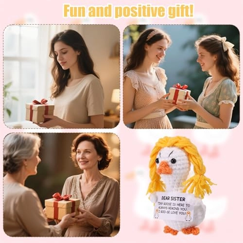 Graduation Goose Crochet - 9x8x6cm