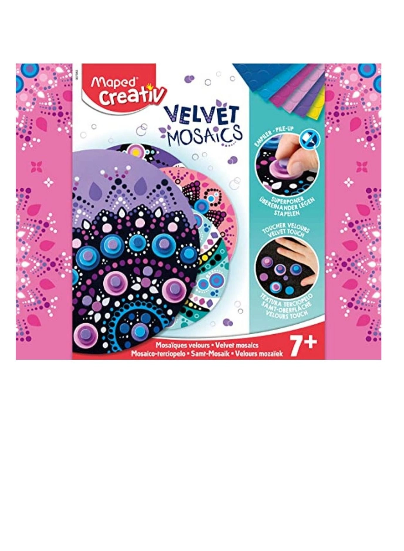 Creativ Mini Box Mosaic Stickers - Multicolor 4 Years+