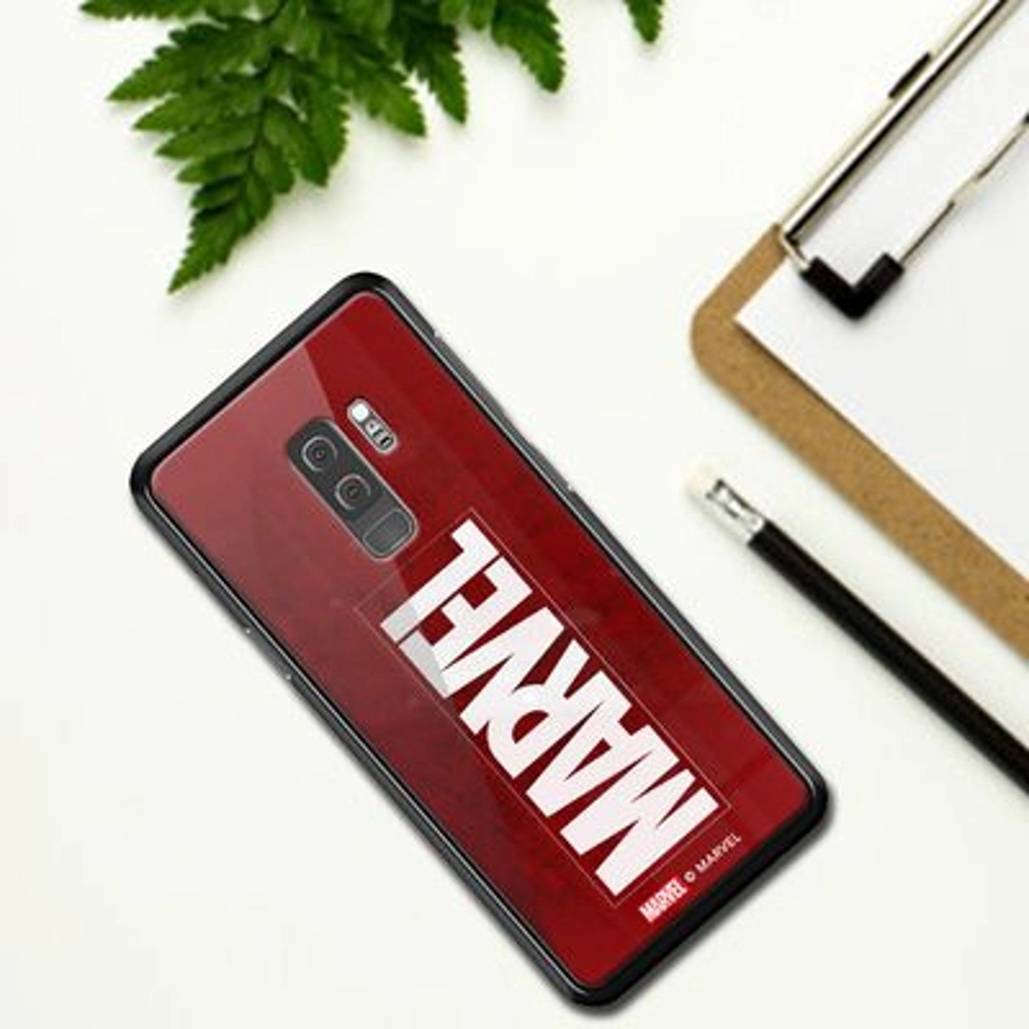 Logo Cover Back Case for Galaxy S9 Plus