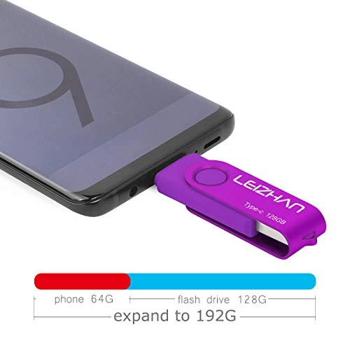 Type-C USB Flash Drive - USB 3.0 USB-C USB-A 128GB