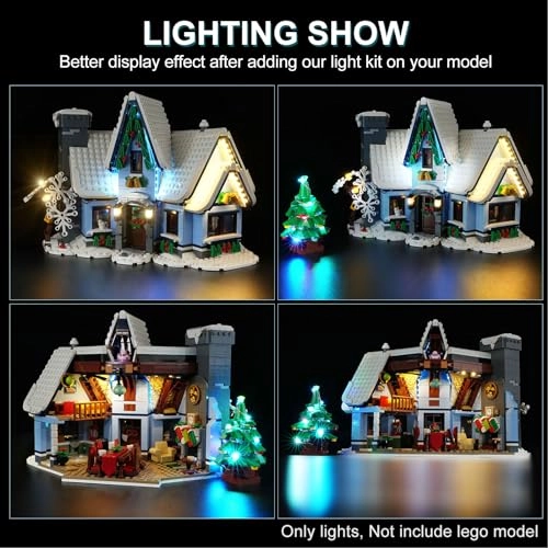 LED Light Kit - for Lego 10293 Lighting Only
