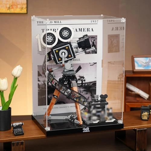 Acrylic Camera Display Case for LEGO 43230 Disney Camera - Acrylic Disney