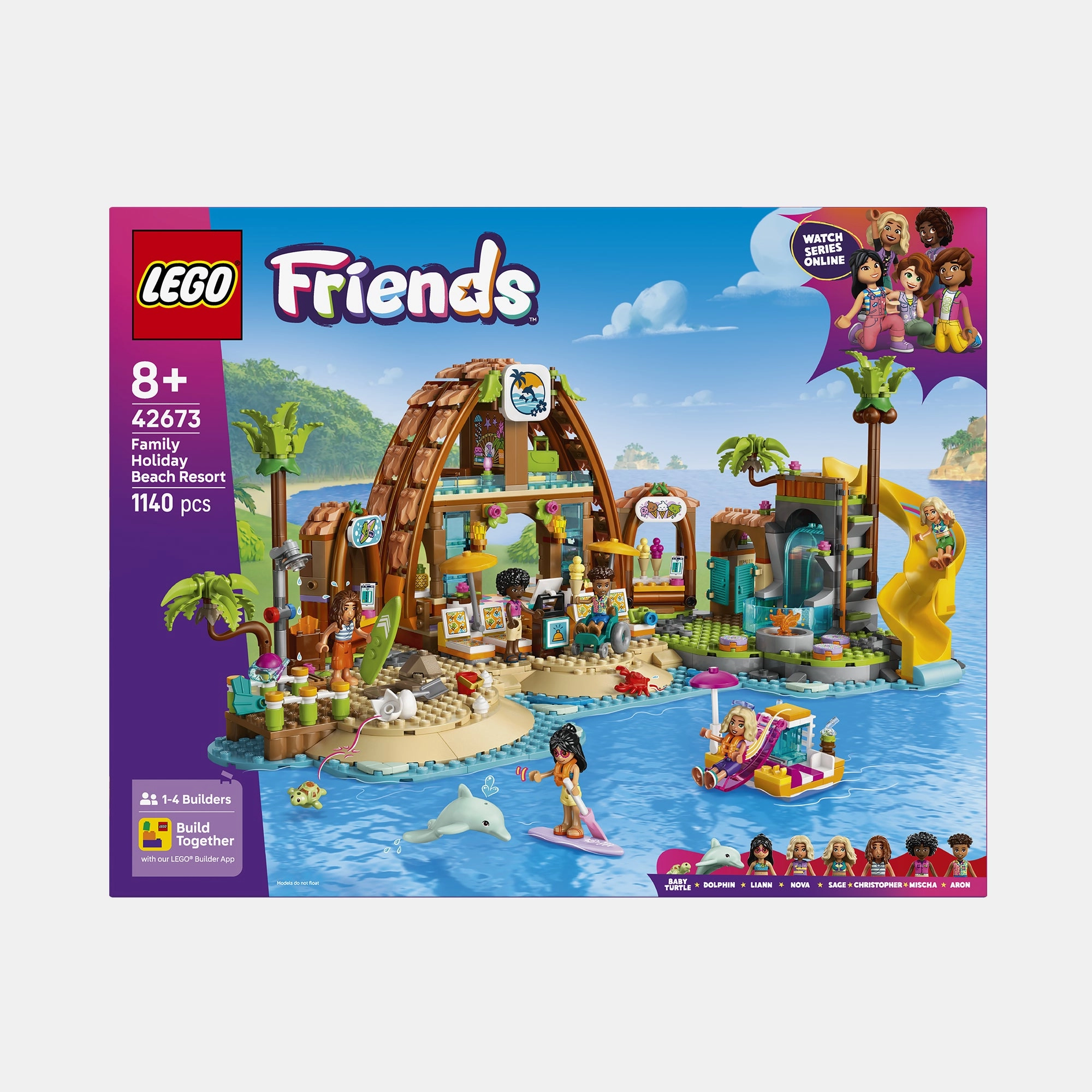 Family Holiday Beach Resort - 1140 pcs