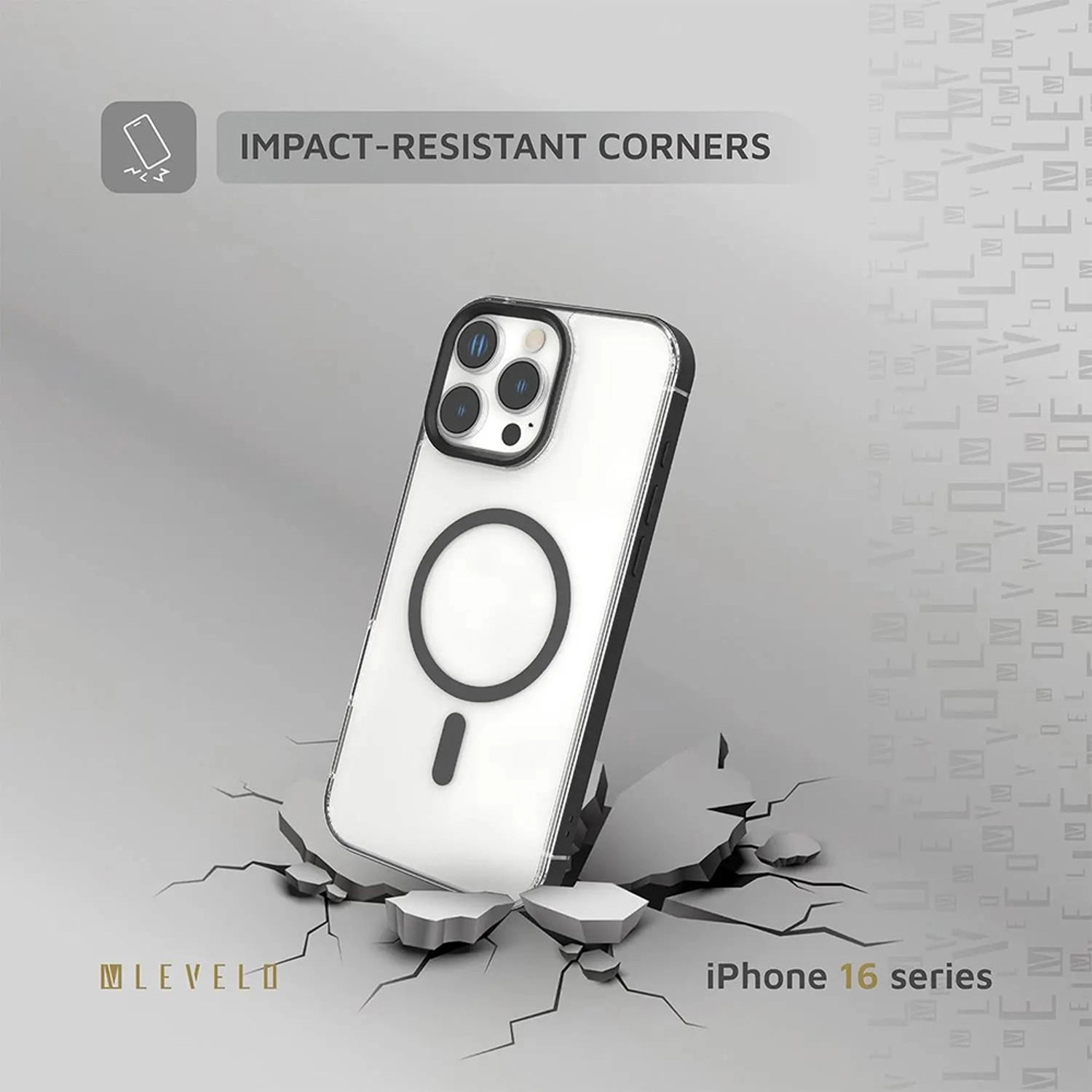 Claire Bumper with MagSafe for iPhone 16 Pro