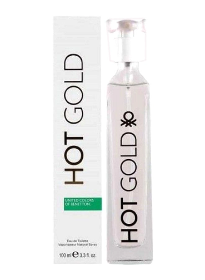 Hot + Hot Gold Eau de Toilette 100ml