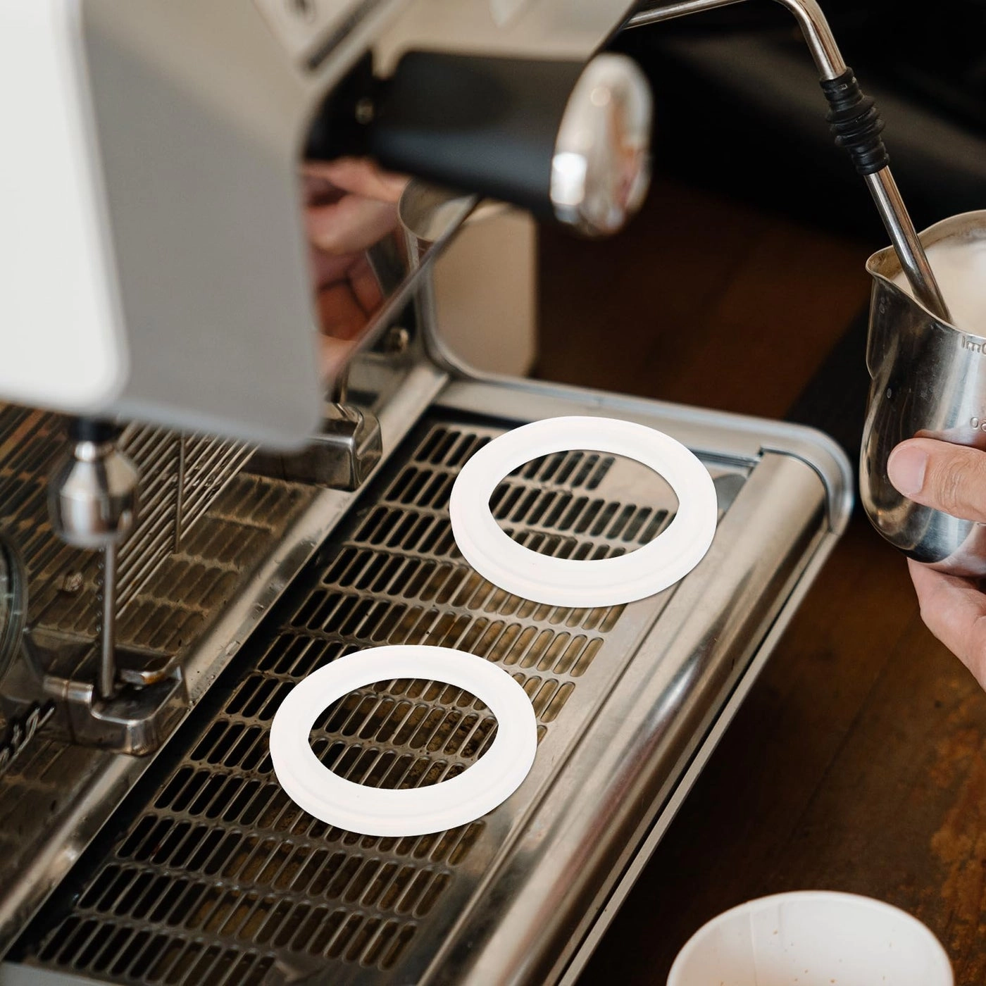 Silicone Sealing Rings Gasket - Espresso Maker Aluminum Alloy Filter Accessories