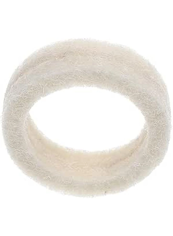 SOLUSTRE Felt Washer - Beige 0.86X0.86X0.24in Compatible with espresso machines