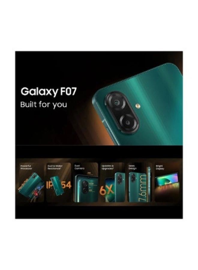 Galaxy F07 - 4GB 64GB
