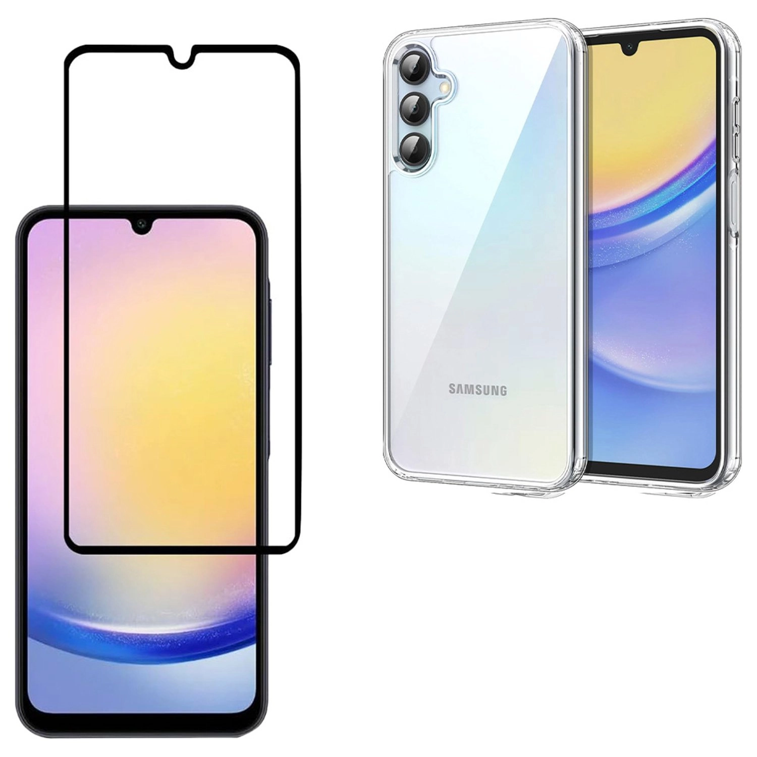 Case Screen Protector for Samsung Galaxy A15