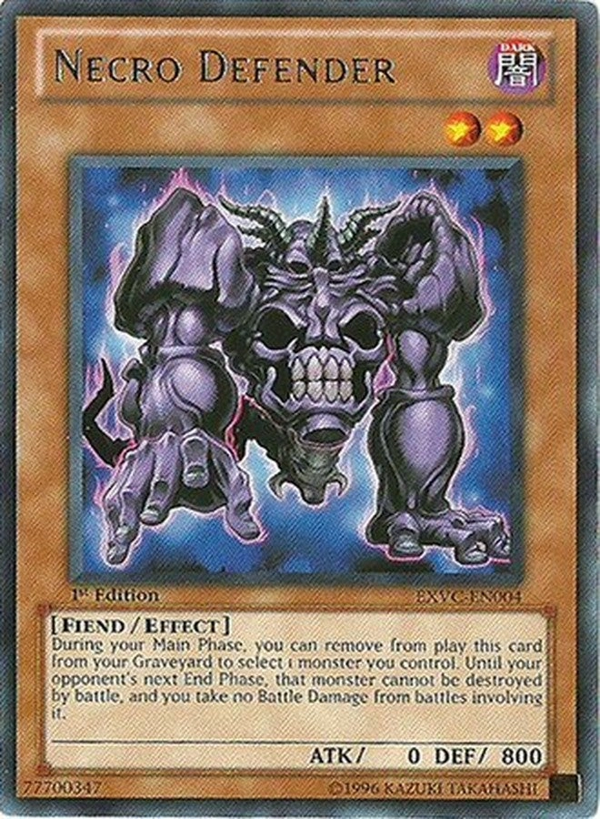 Yu-Gi-Oh! Necro Defender EXVC-EN004 - English