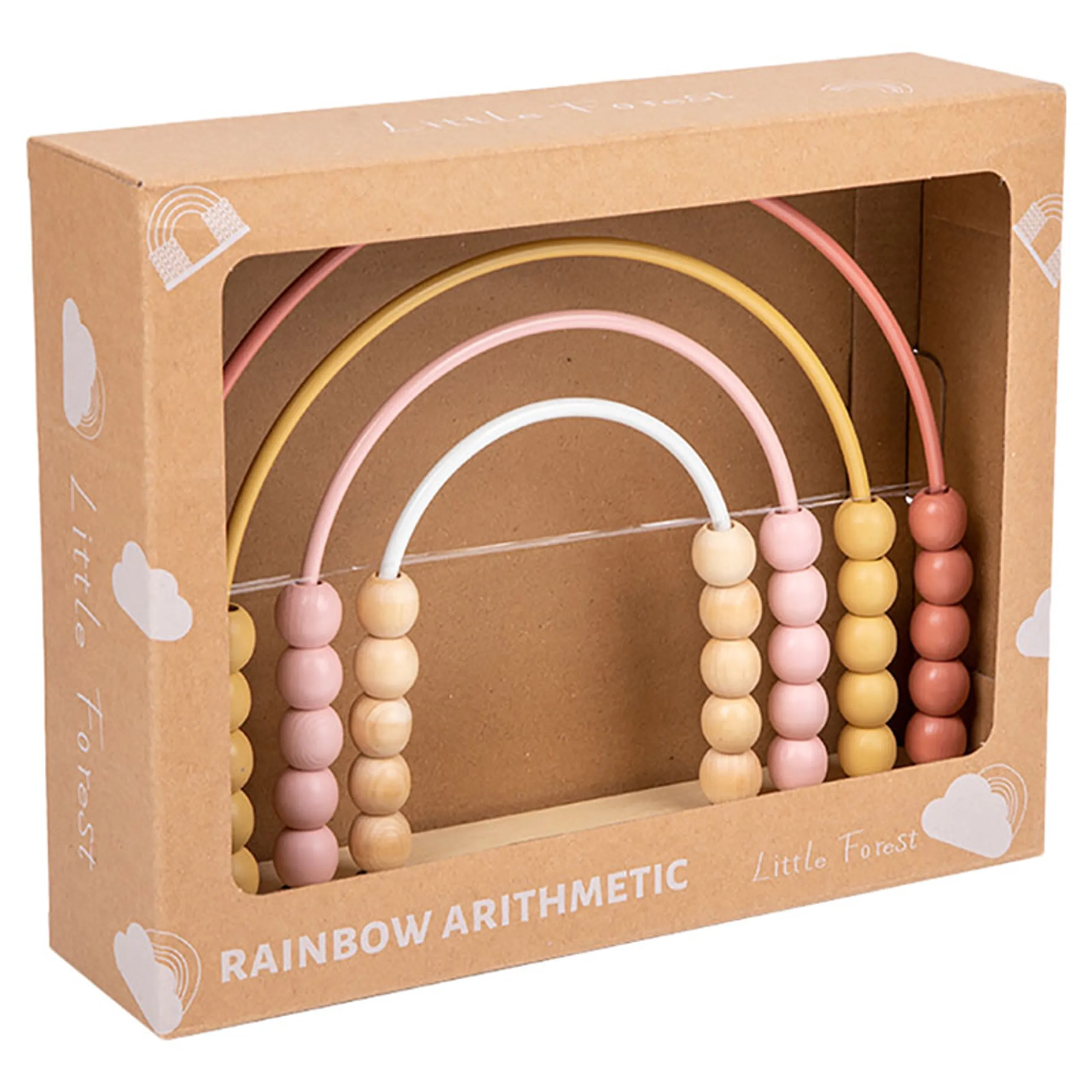 Wooden Rainbow Abacus