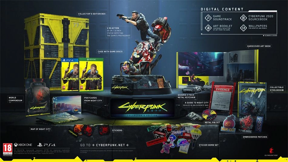 CD Projekt Cyberpunk 2077 Collector's Edition - Xbox One
