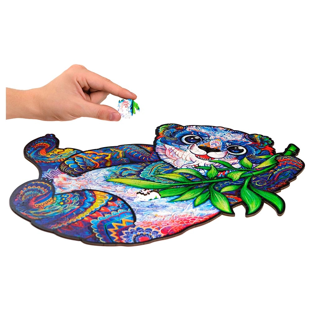Serious Panda Wooden Puzzle (4107390-PANDA_KS) - 318 pcs