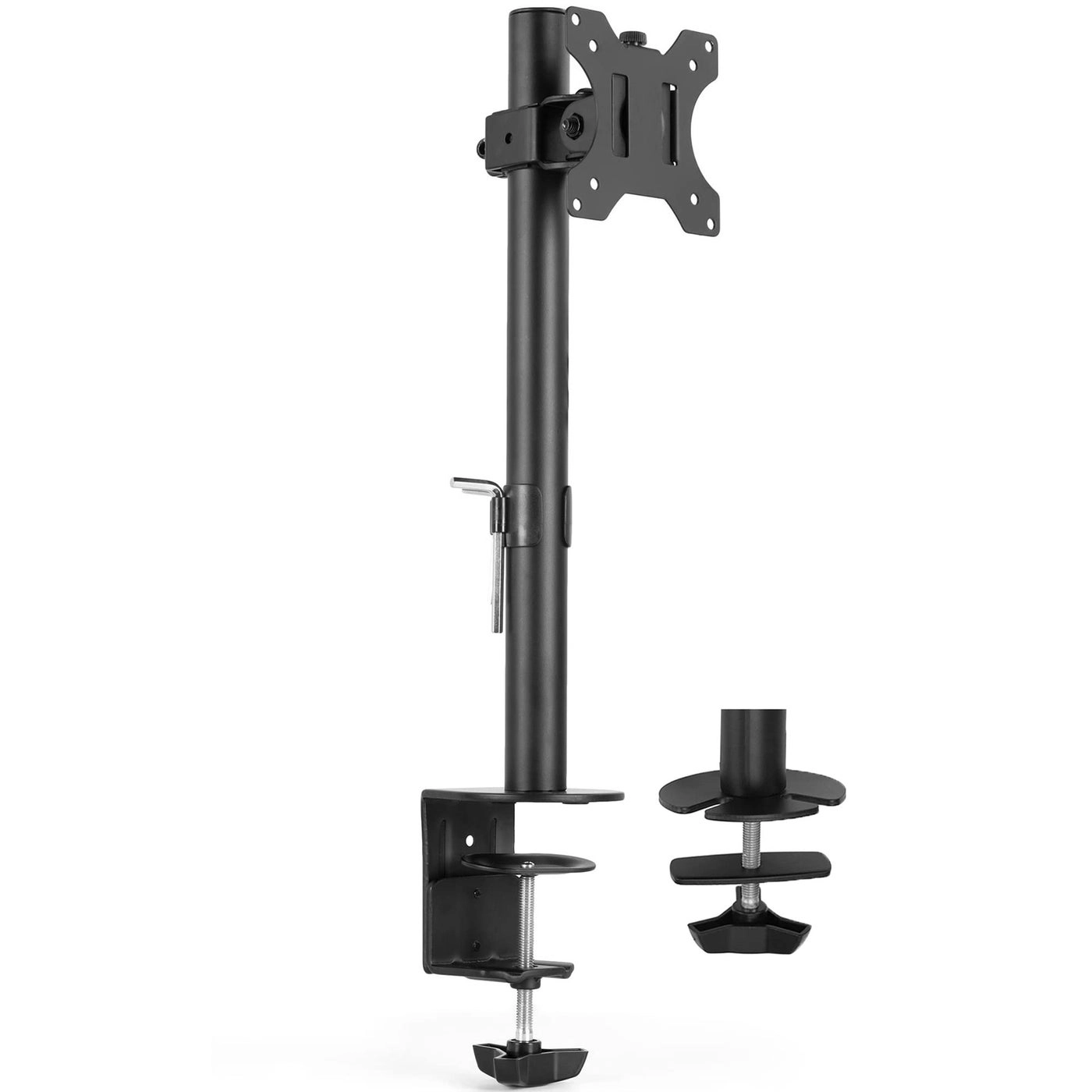 VIVO Single Monitor Desk Mount - Single 13 to 38 inch 75x75mm and 100x100mm