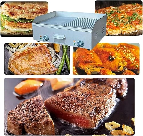 Electric Countertop Griddle - 636*365*9mm/25*14.37*0.35 cm