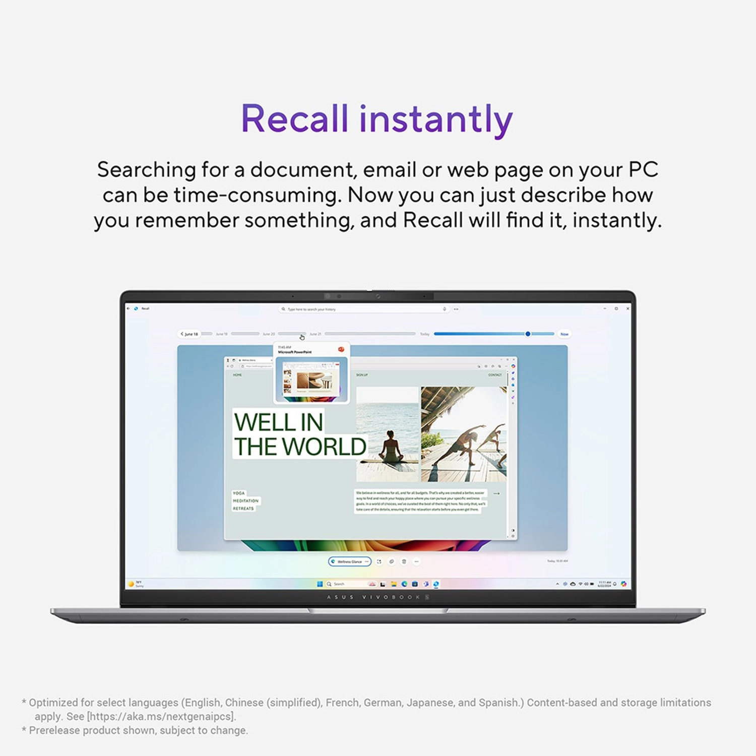Vivobook S 15 - 15.6'' 1TB 16GB Snapdragon X Plus