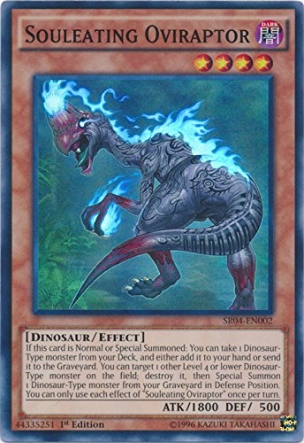 Yu-Gi-Oh! Anime Souleating Oviraptor SR04-EN002 - 1st Edition