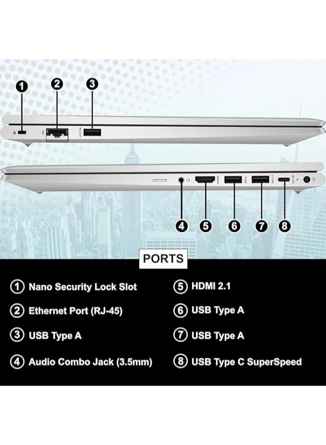 ProBook 455 G10 - 15.6'' Ryzen 7 7730U 16GB DDR4 512GB SSD