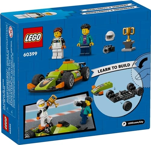 City Green Race Car (60399) - 4+