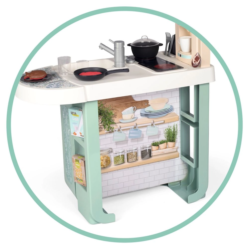 Cherry Kitchen Pretend Playset - 25 pcs (26106585-7600310914)