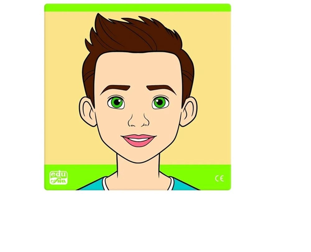 Edu Fun Know Your Face - 10Pcs
