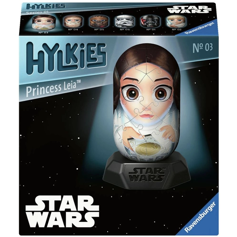 RAVENSBURGER PUZZLES Princess Leia 3D Puzzle (12001014-2) - 54 pcs