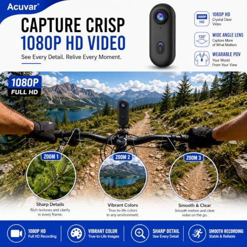 Thumb Action Camera - 4K