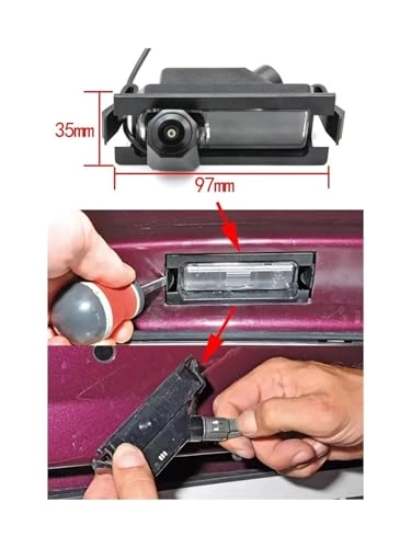 Rear View Camera - Night vision 2.4Ghz wireless 1280*720