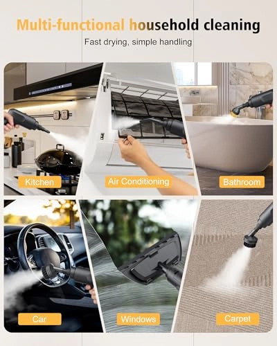 Handheld Steam Cleaner - 1.69 Quarts