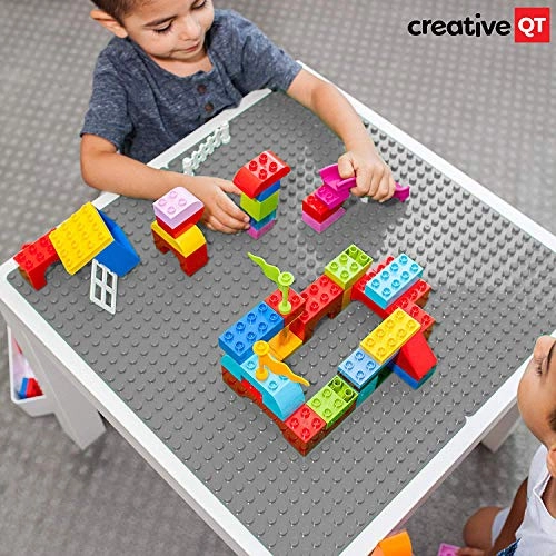 Peel-and-Stick Self Adhesive Baseplates (0) - DUPLO-compatible Grey