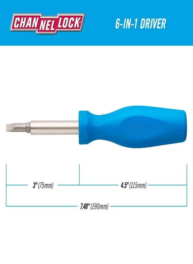 61H Multi-Bit Screwdriver (6 Pcs)