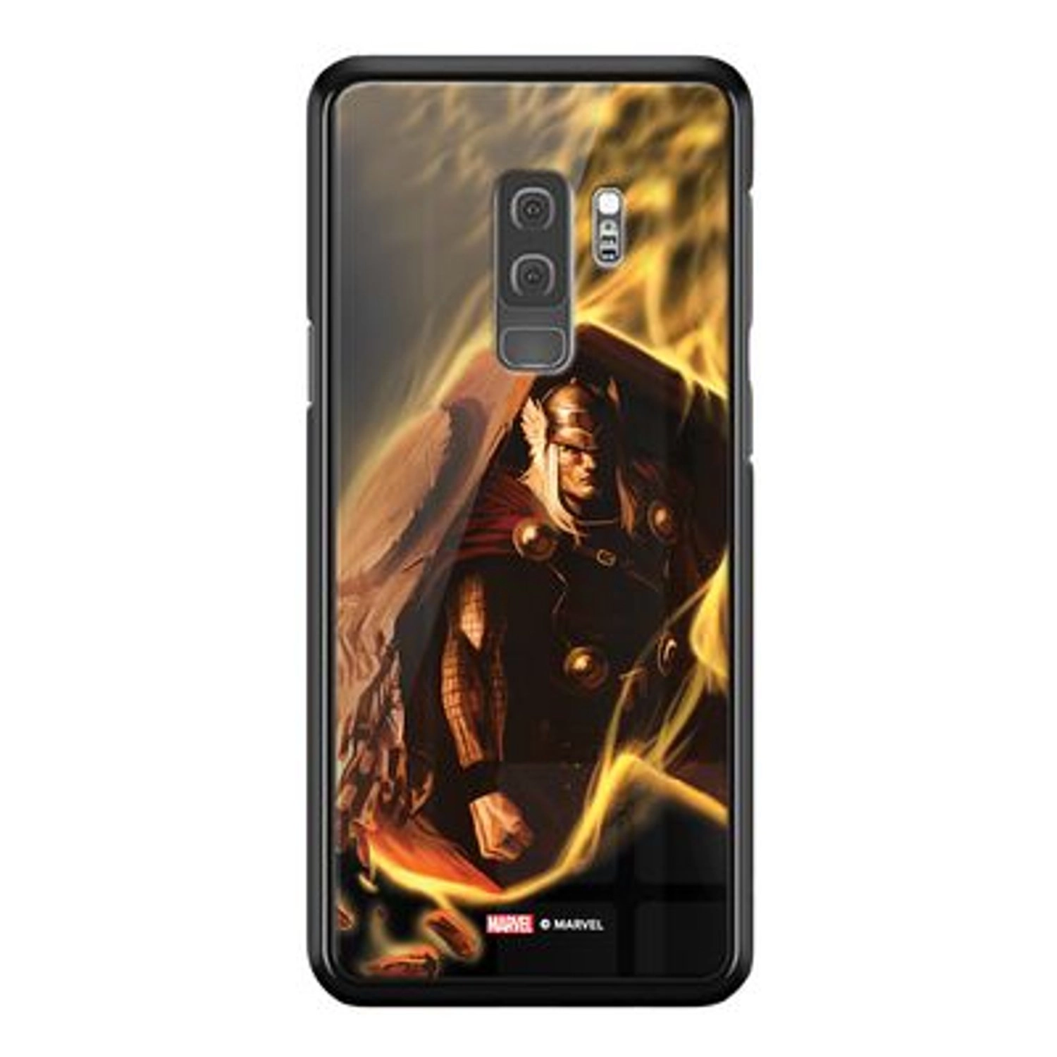 Wackylicious Fired-up Thor Back Case for Galaxy S9 Plus